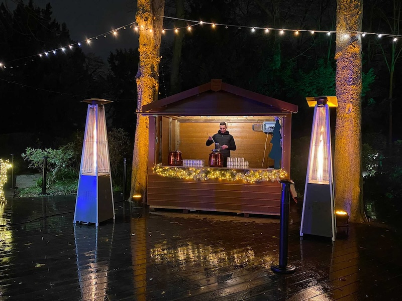 Location chalet bois marché de Noël à Paris (75) – Duo’Z Events