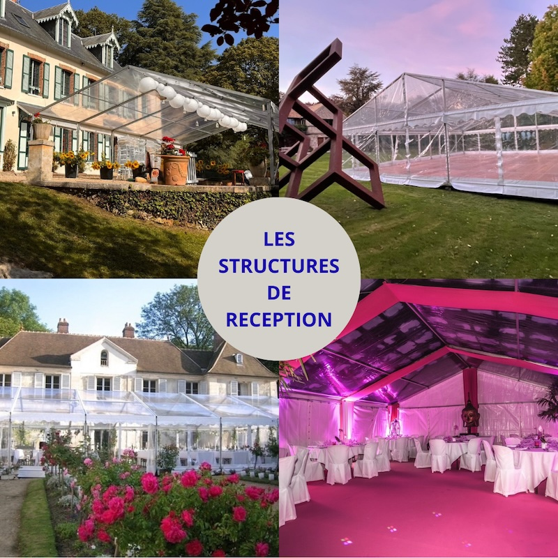 Structures de réception en location pour événements professionnels, galas et réceptions officielles