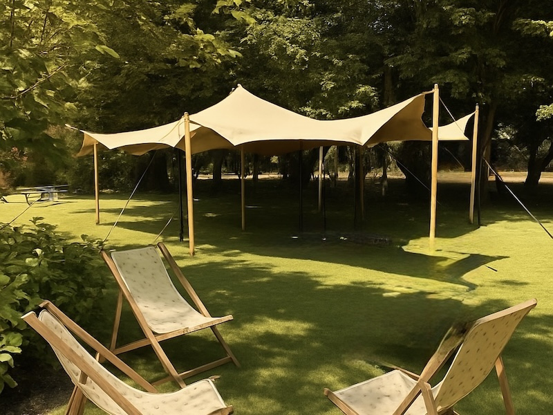 location tente nomade 70m² mariage champetre parc jardin duoz events