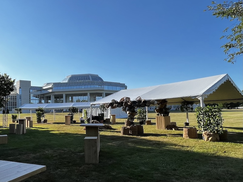 location grandes tentes 3x12m 5x8m 7x18m Bouygues Guyancourt 78 – DuoZ Events