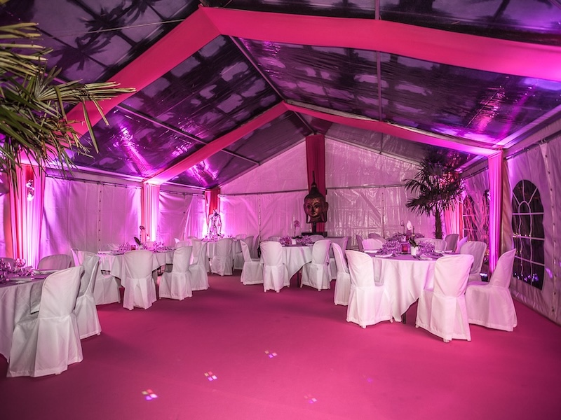 Tentes de réception, mariages, anniversaires en Île-de-France