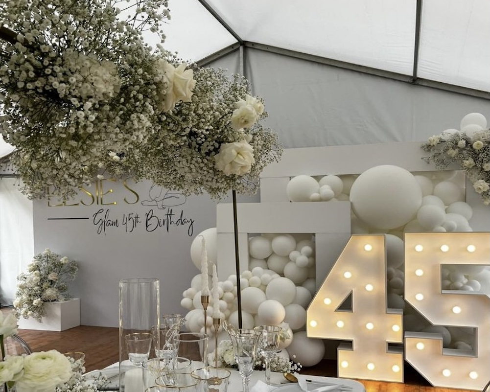 Duo’Z Events – location de mobilier blanc et décoration pour soirée d’anniversaire à Dreux (28)