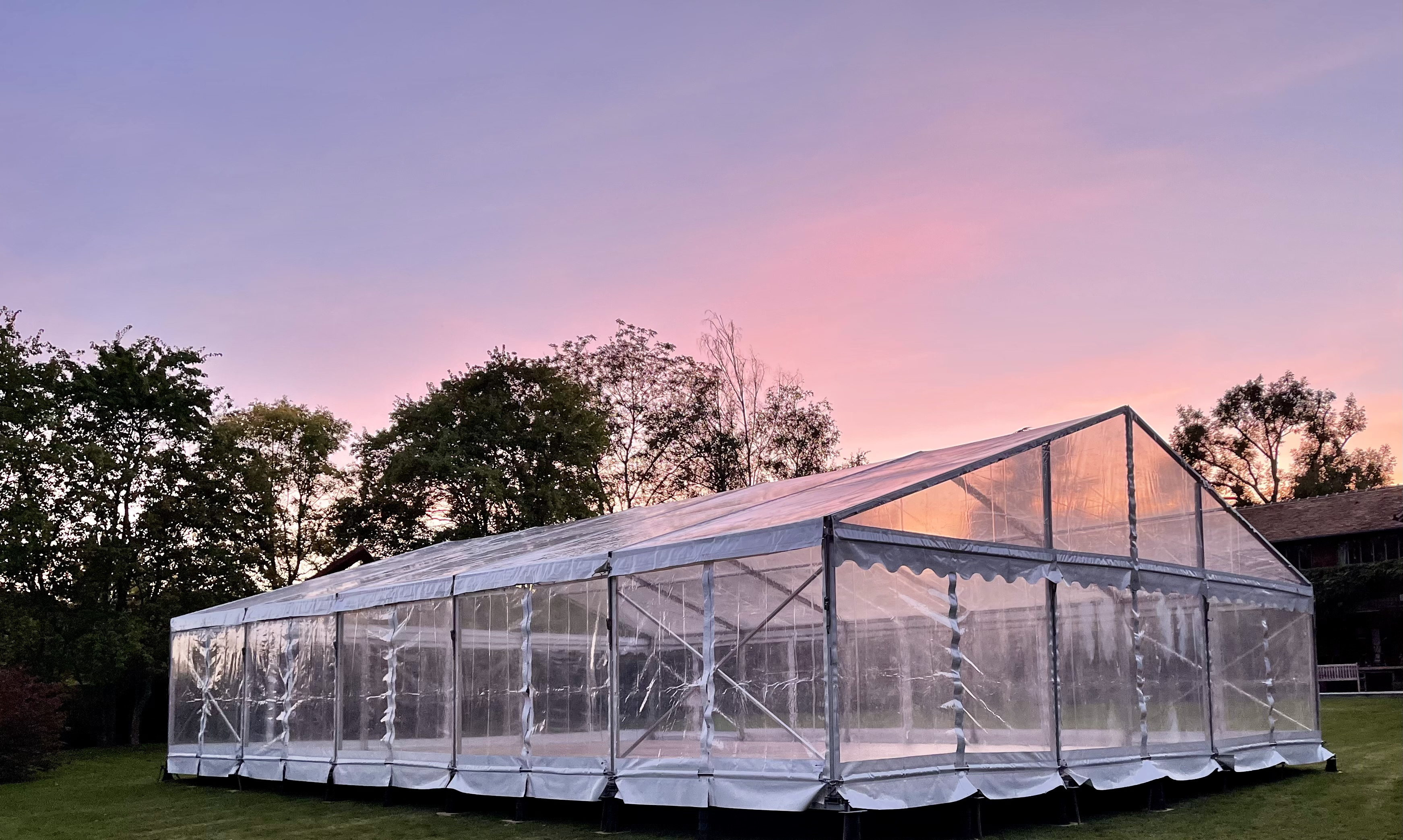 location tente cristal 10x15m mariage Montfort-l’Amaury 78 – duoZ events